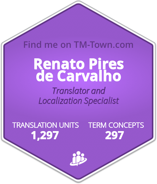 Renato Pires de Carvalho TM-Town Profile