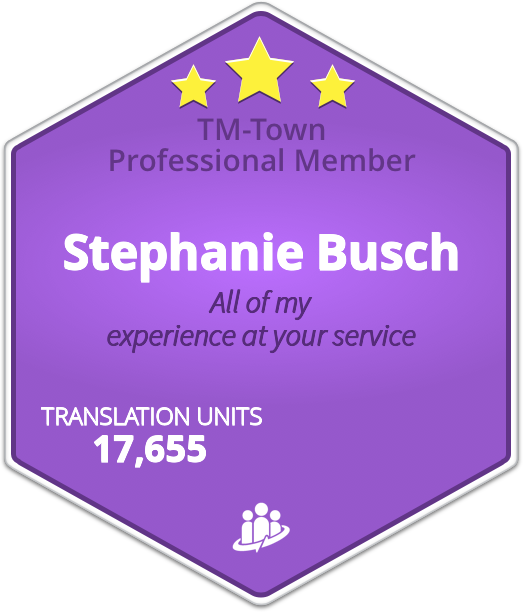 Stephanie Busch TM-Town Profile
