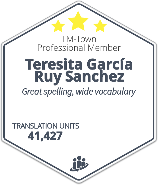 Teresita García Ruy Sanchez TM-Town Profile