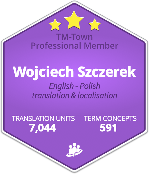 Wojciech Szczerek TM-Town Profile