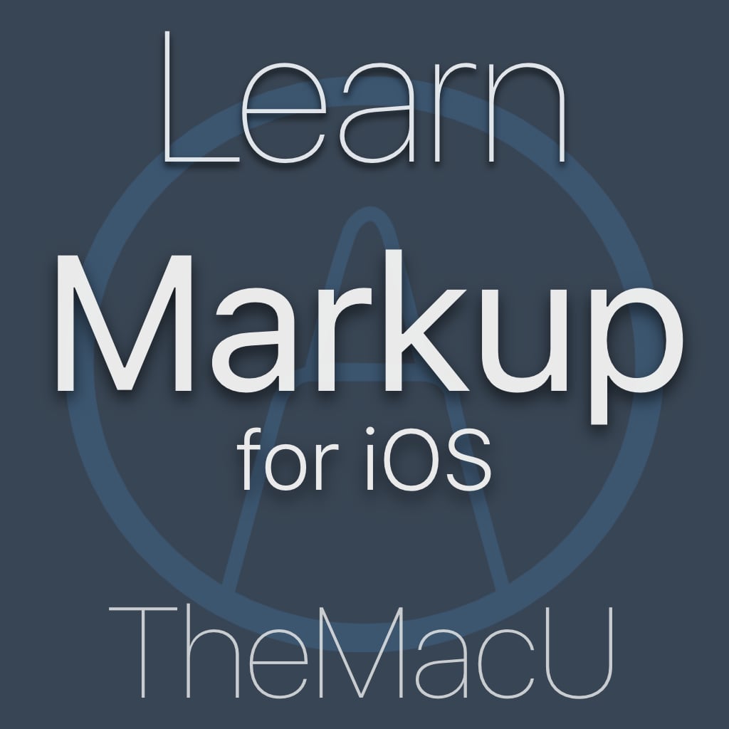 Markup for iOS Image