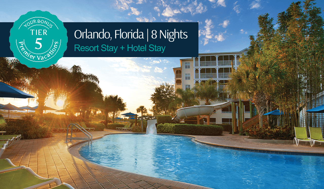 Your Bonus Premier Vacation Tier 5 package