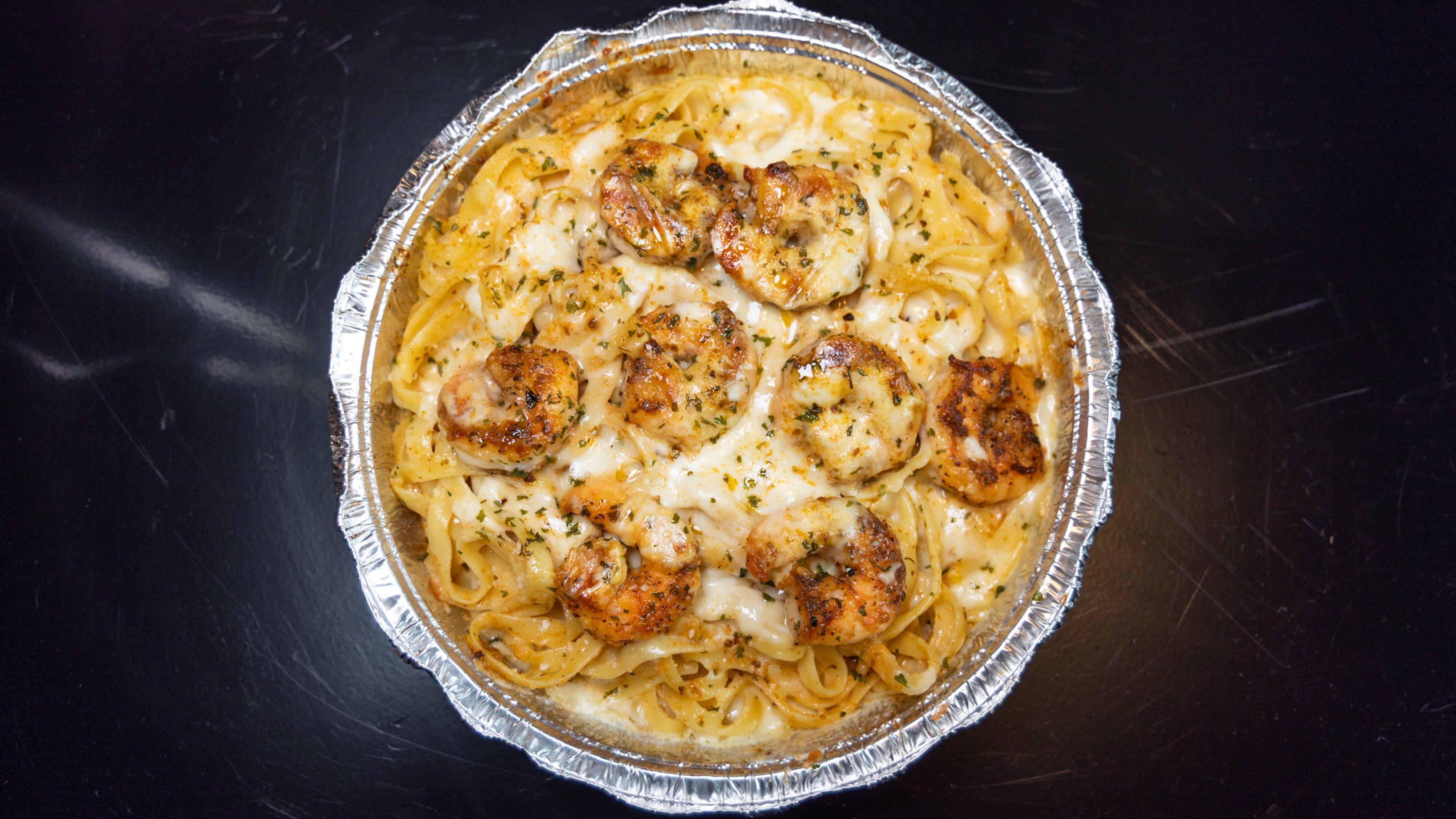 CAJUN SHRIMP ALFREDO