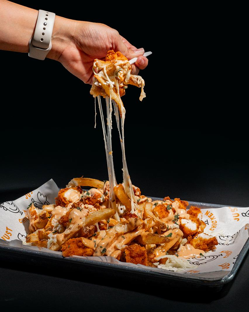 Loaded Fries(papas fritas cargadas)
