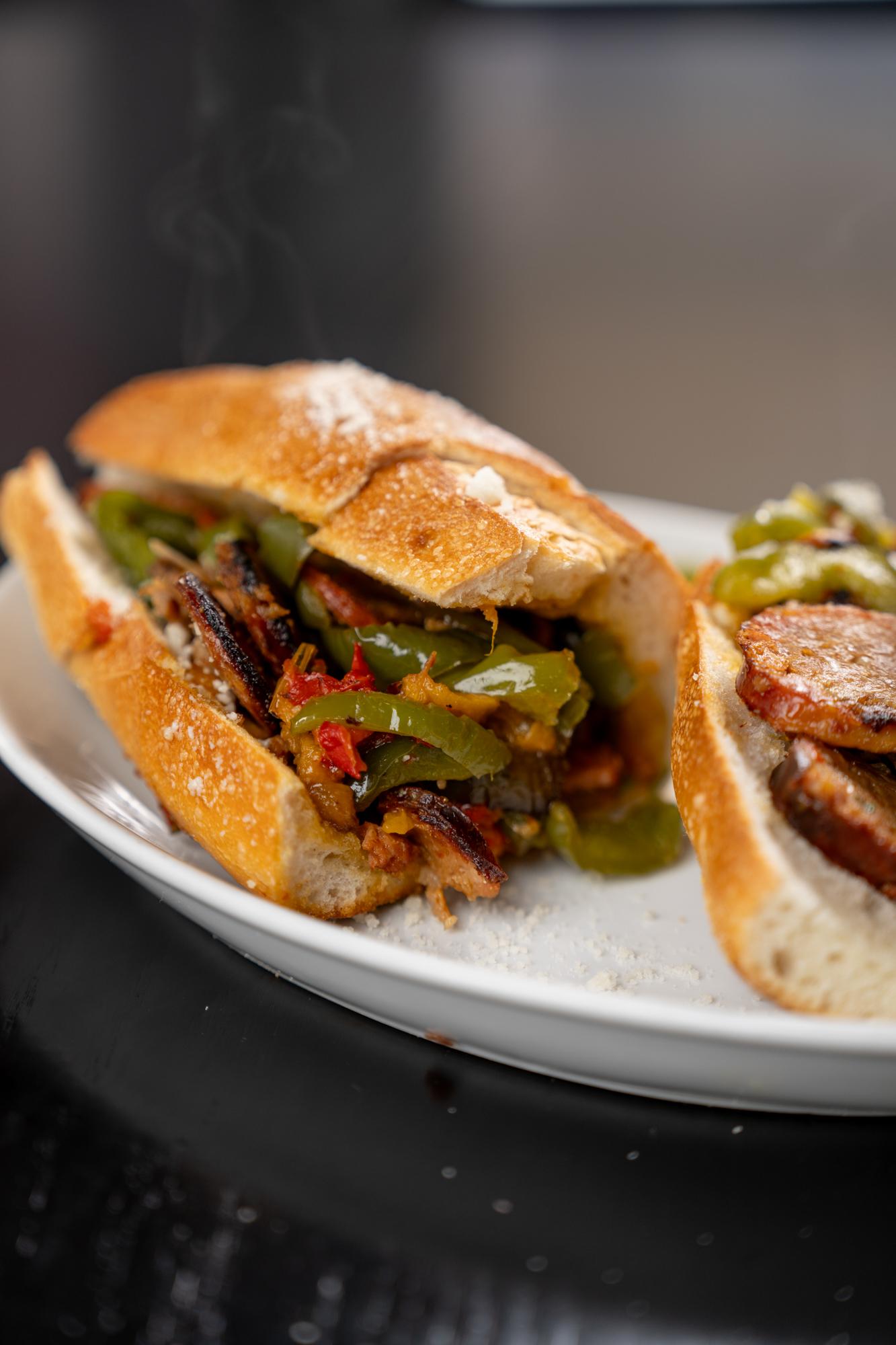 Sausage & Peppers Sandwich