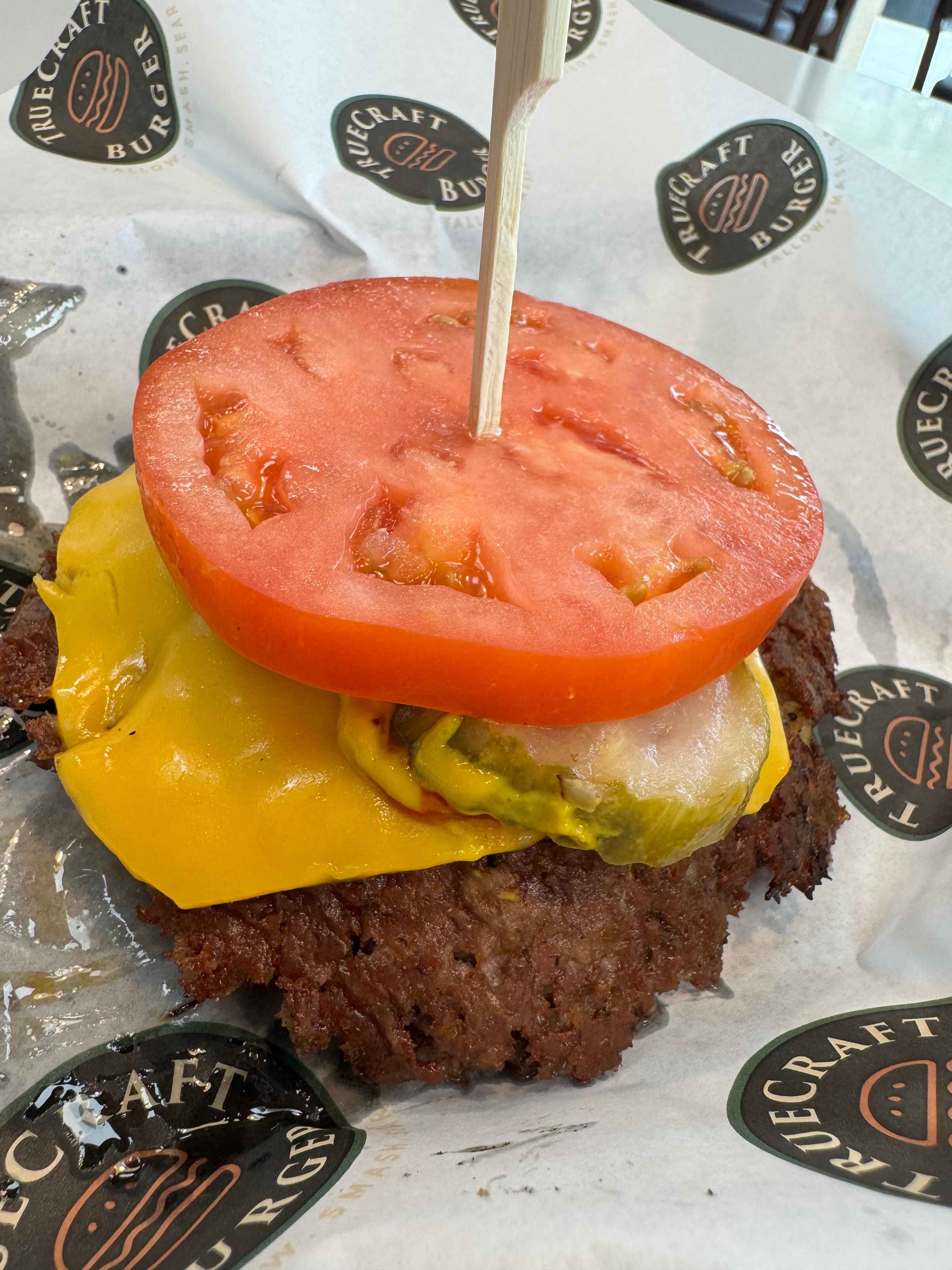 Tomato Wrap Smash (NO BUN)