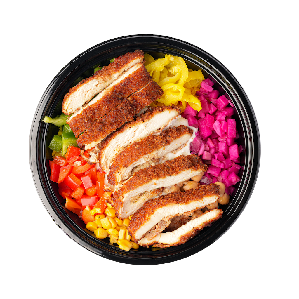 Build Your Own Chicken Shawarma Bowl
