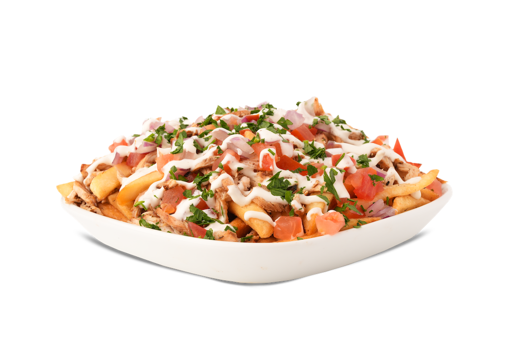 Loaded Chicken Shawarma Fries