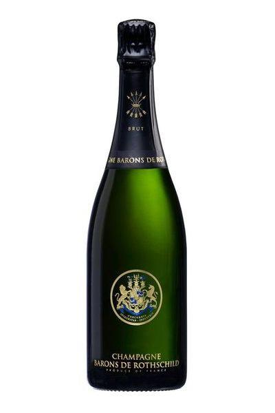 Champagne Barons De Rothschild Baron Rothschild Brut Blend - from France - 750ml Bottle