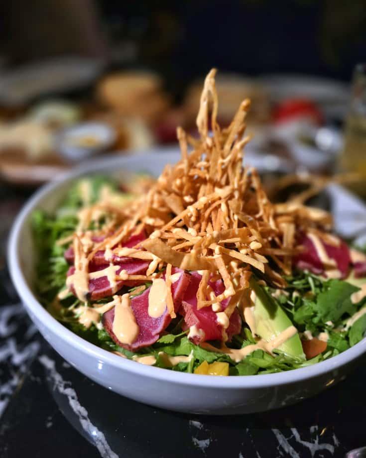Tuna Tataki Salad