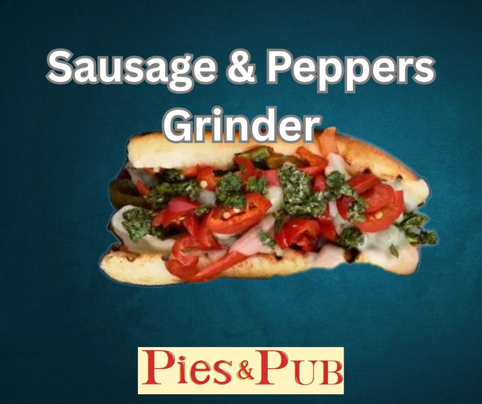 Sausage & Peppers Grinder