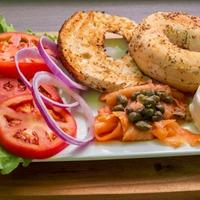 Gulfport Beach Lox Platter