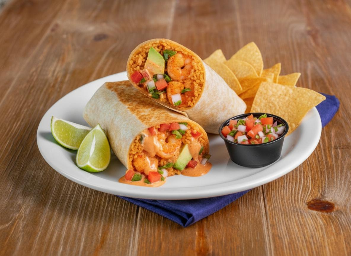 Shrimp Burrito