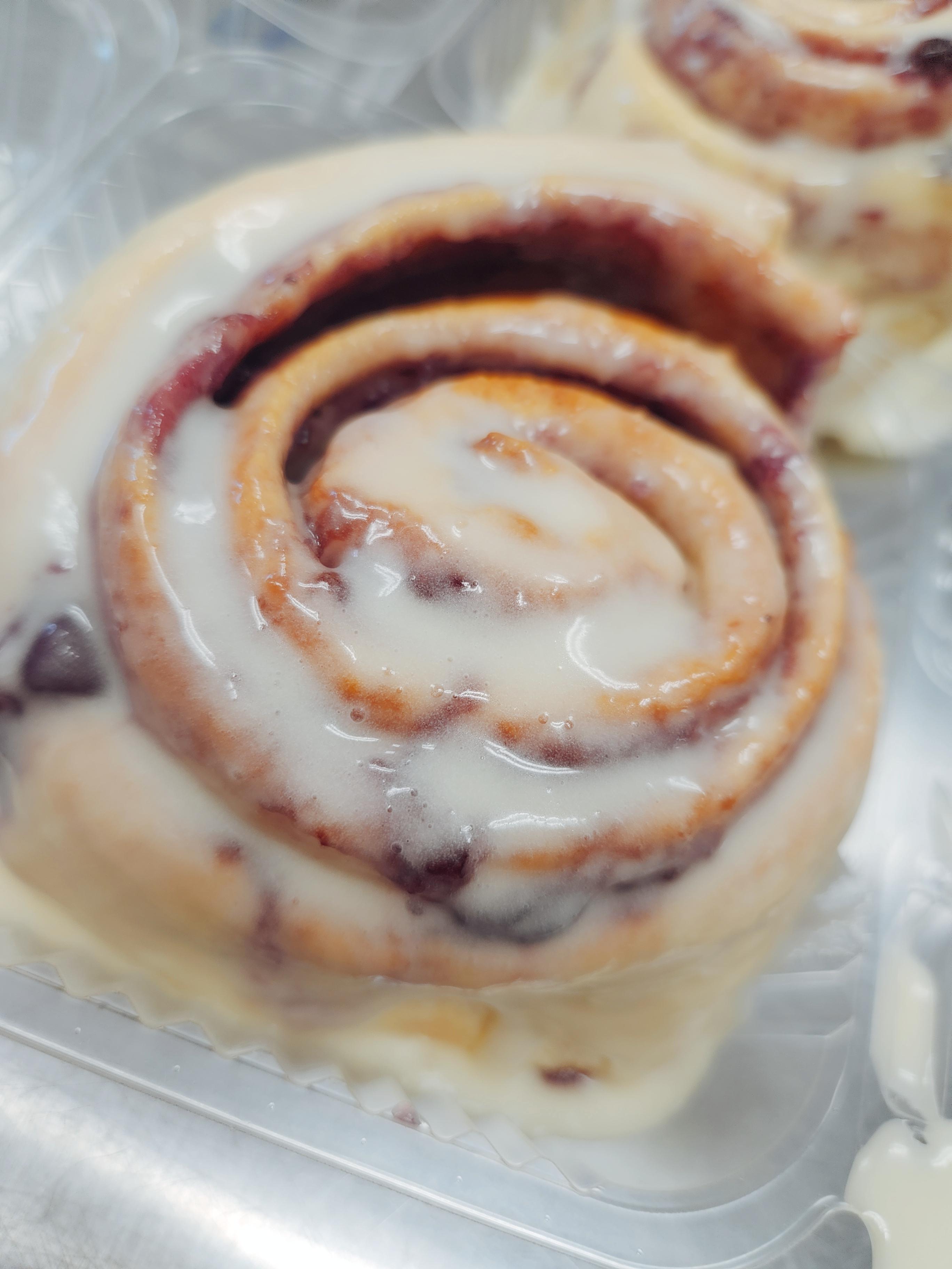 Blueberry Cinnamon Roll