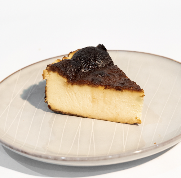 Basque Cheesecake Slice