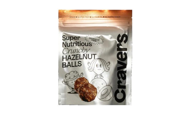 Cravers - Crunchy Hazelnut Balls - 2.12 oz