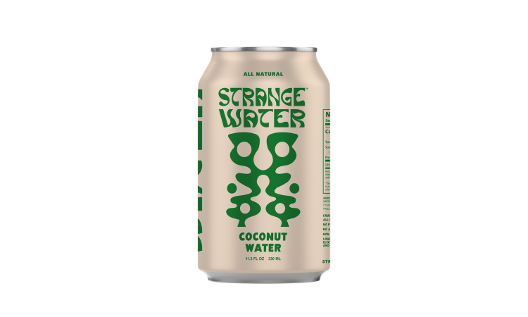 Strange Water - Natural Coconut Water - 12 oz - Individual