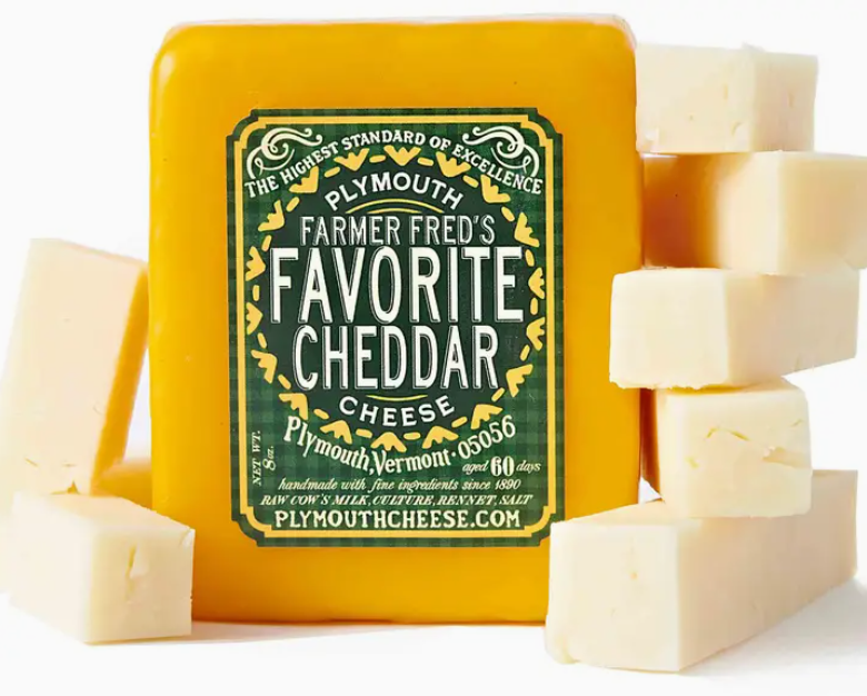Plymouth Cheese - Farmer Fred's Favorite Cheddar