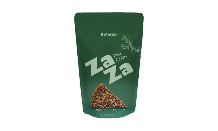 Zaza Snacks - Za'atar Pita Chips - 4 oz