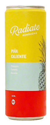 Radiate Miami Kombucha - Pina Caliente