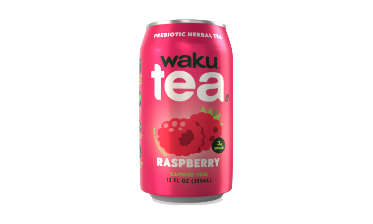 Waku - Raspberry Prebiotic Tea - 12 oz