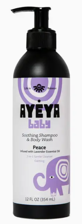 Ayeya Baby Shampoo & Body Wash: Peace