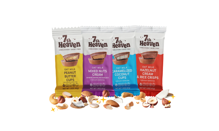 7th Heaven Chocolate - Mixed Nut Butter Cups 1.5 oz