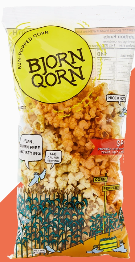 BjornQorn - Spicy - Large - 3 oz