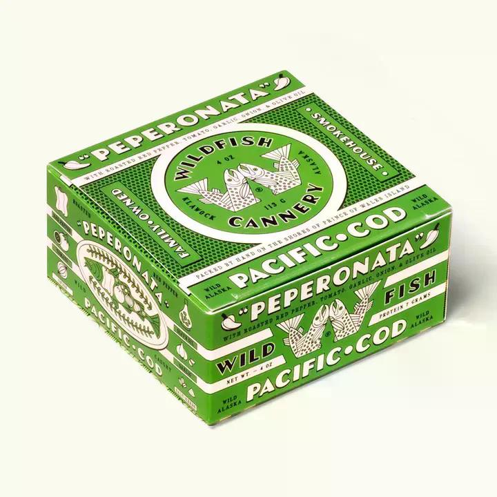 Wildfish Cannery Pacific Cod Peperonata, 4oz