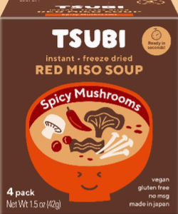 Tsubi - Red Miso with Seaweed & Tofu 4 Pack