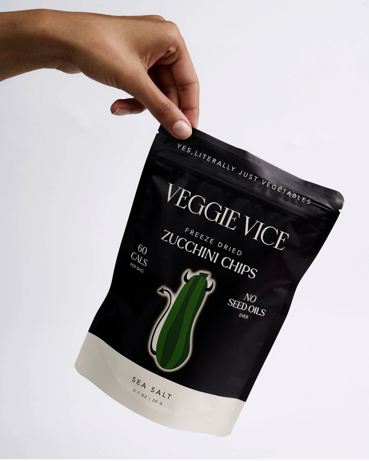 Veggie Vice - Zucchini Chips - Sea Salt 0.7 oz