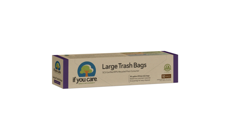 If You Care - Recycled Large Trash Bags - 10 ct