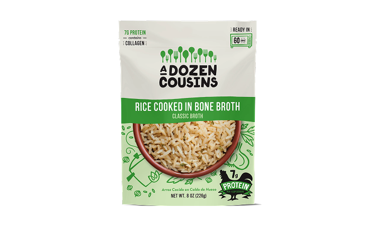 A Dozen Cousins - Classic Broth Rice Cooked in Bone Broth - 8 oz
