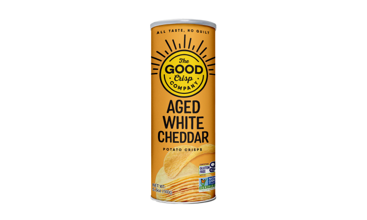 The Good Crisp Company - Aged White Cheddar Chips - 5.6 oz