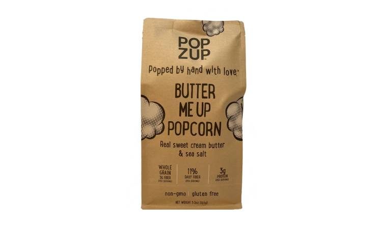 Popzup Popcorn - Butter Me Up Popcorn - 5 oz