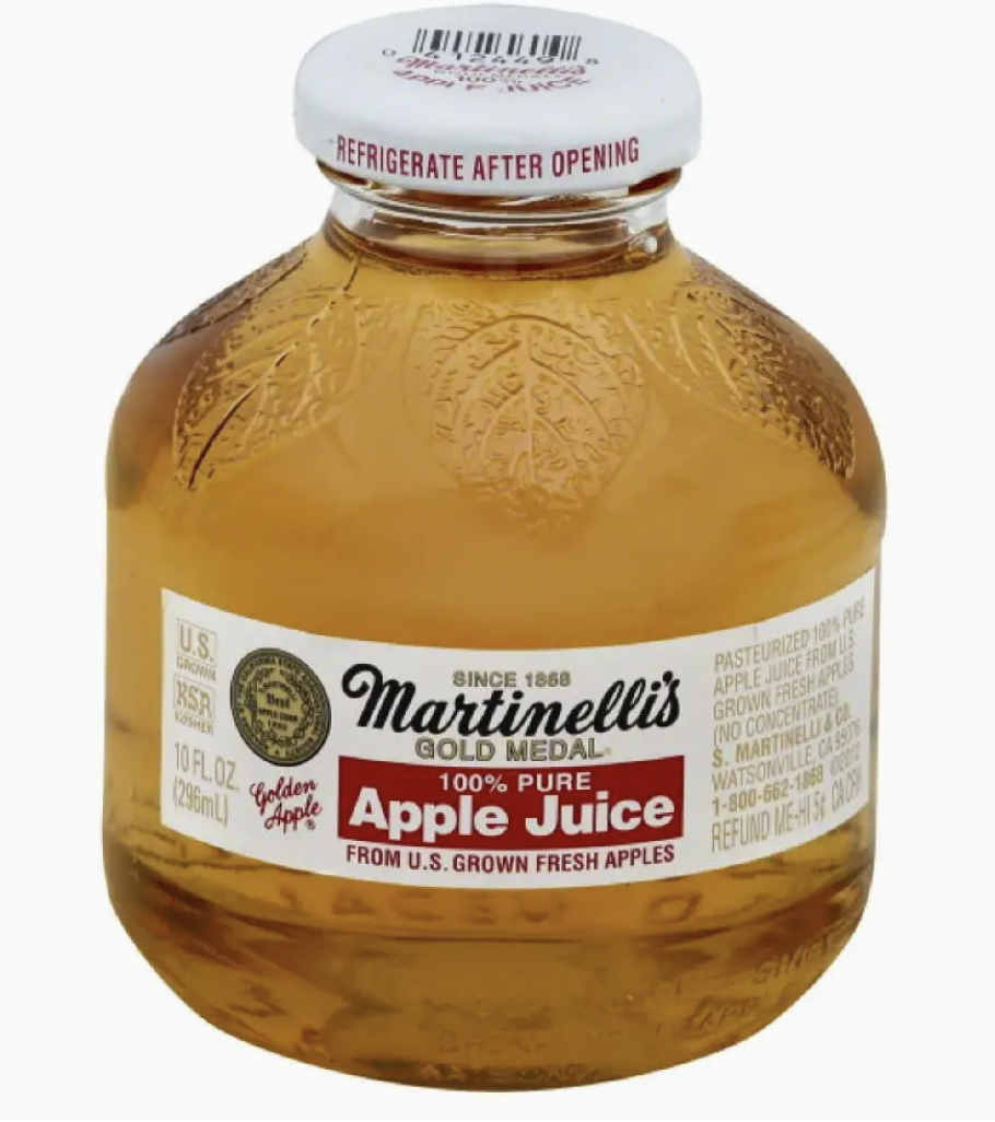 Martinellis Apple Pure 100% Juice - 10oz