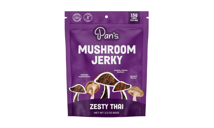 Pan's Mushroom Jerky - Zesty Thai - 2.2 oz