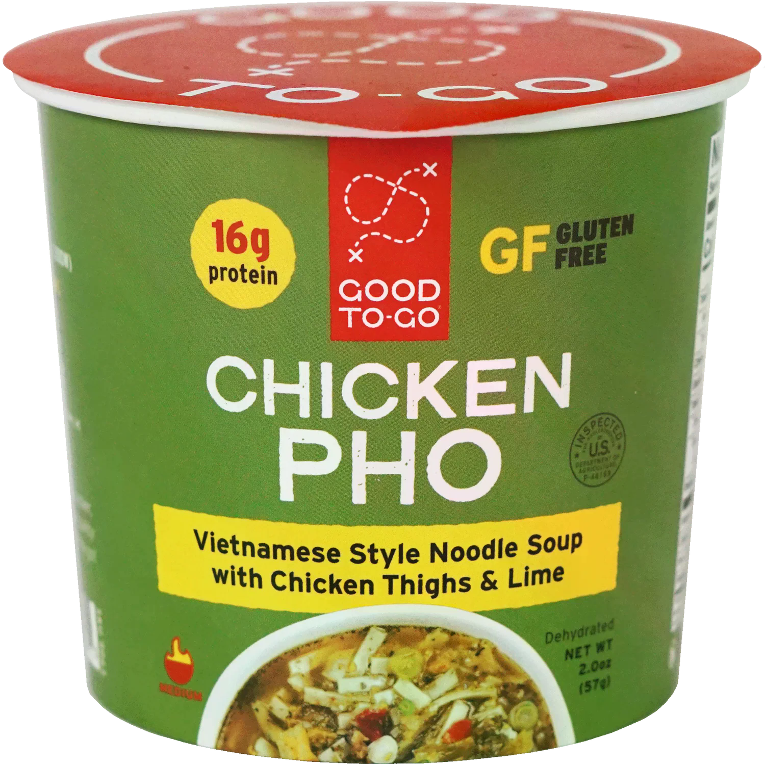 Good To-Go Chicken Pho Instant Meal Cup