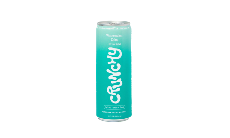 Crunchy Hydration - Calm Watermelon Functional Sparkling Water - 12 oz
