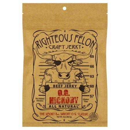 Righteous Felon - O.G. Hickory Beef Jerky