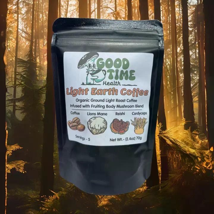 Good Time Health - Light Earth Coffee, 2.4 Oz