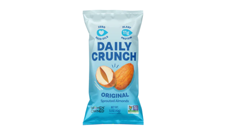 Daily Crunch Snacks - Original Sprouted Almonds - 1.5 oz