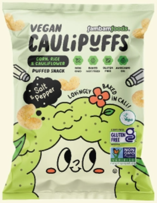 CauliPuffs - Vegan Salt & Pepper - 4 oz
