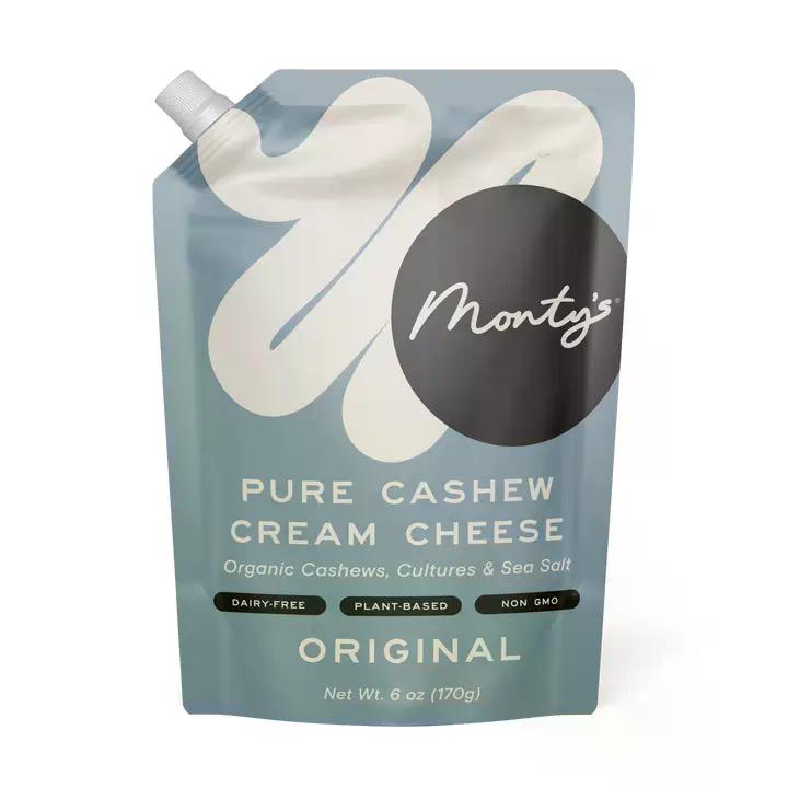 Monty's Original Pure Cashew Cream Cheese (5oz)