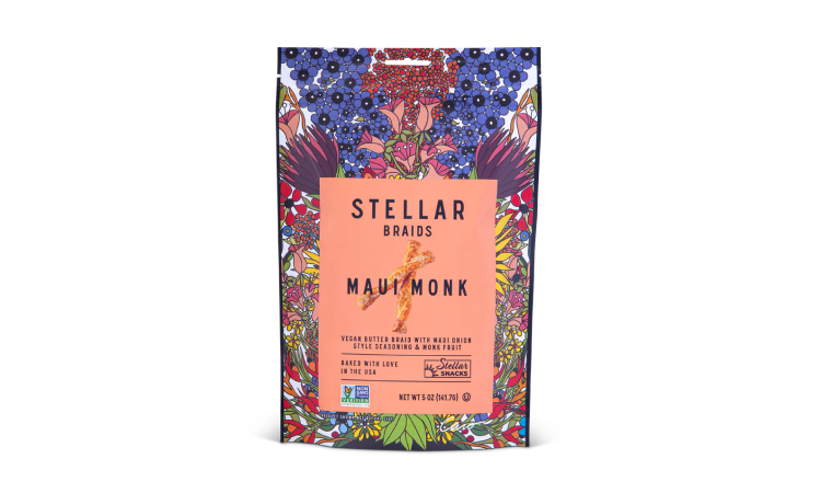 Stellar Snacks - Maui Monk Pretzel Braids - 5 oz