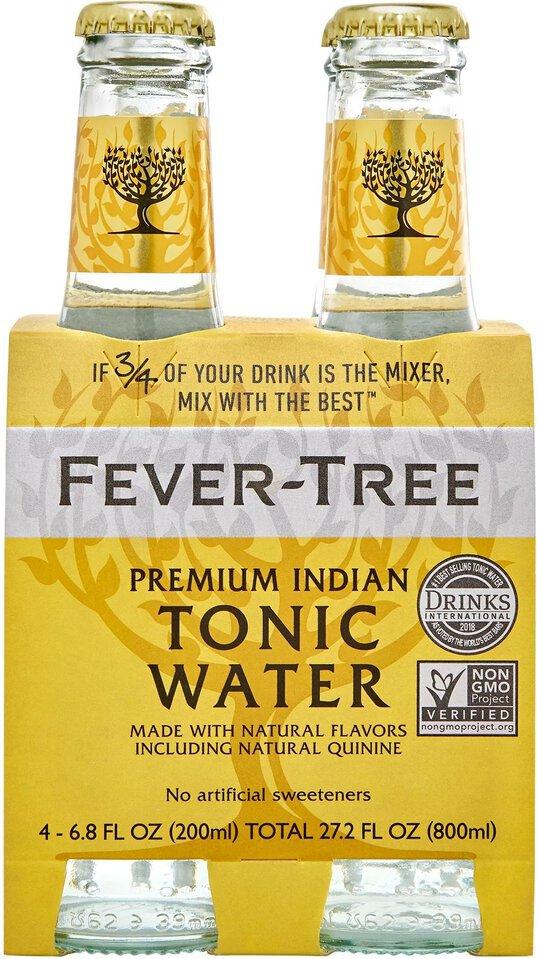 Fever Tree Indian Tonic Water Bottles 4pack