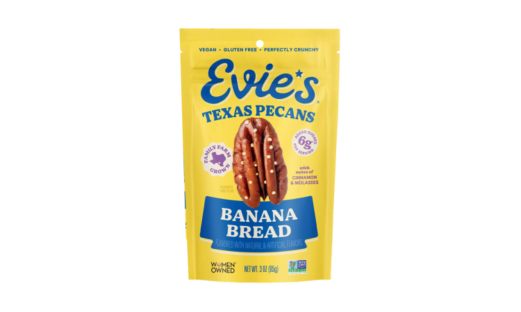 Evie's Snacks - Banana Bread Pecans - 3 oz