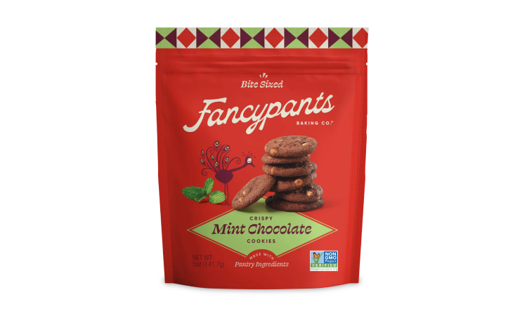 Fancypants Baking Co. - Crispy Mint Chocolate Cookies - 5 oz