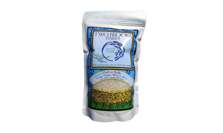 Two Brooks Farm - Blue Jasmoon White Mississippi Jasmine Rice - 2 lb