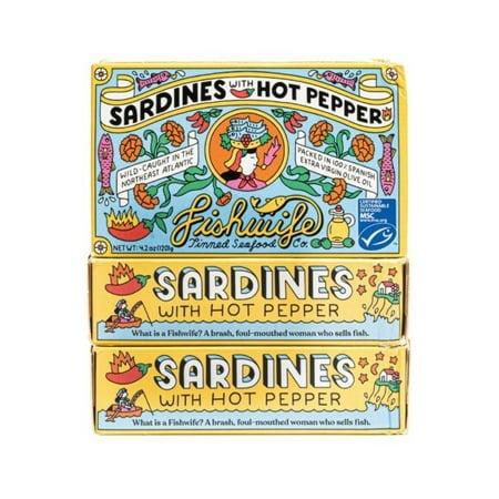 Fishwife Sardines With Hot Pepper